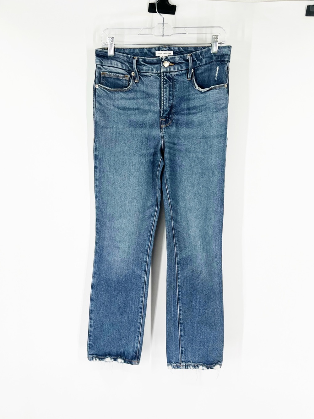 Good American Good Legs Straight Jeans Indigo513